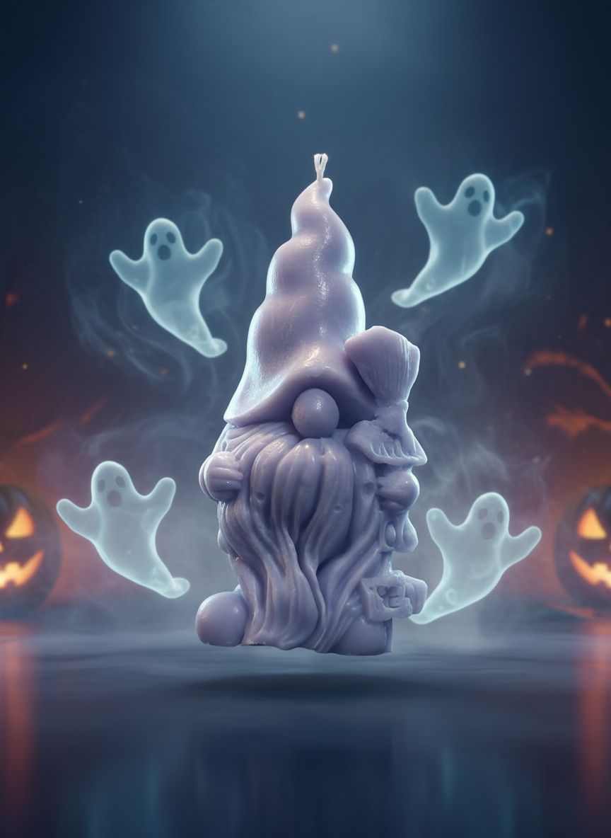 Vela Halloween Gnomo